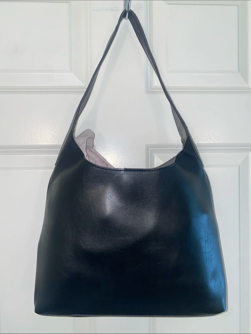 Colton Bucket Bag with Pouch in Black X Revolver 8 OTHER REASONS NEW-Flawed